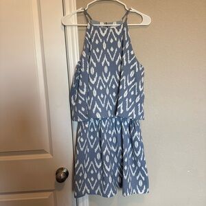 Mudpie high neck romper with pockets